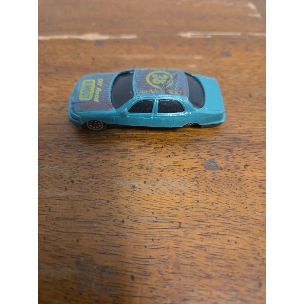 Road Champs Car Green Off Road Gumout Super Power #38 1992 Vintage